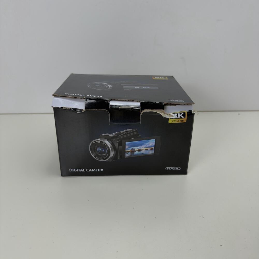 8K HD Video Camcorder – 64MP – IR Night Vision – Vlogging Camera – 18X Zoom